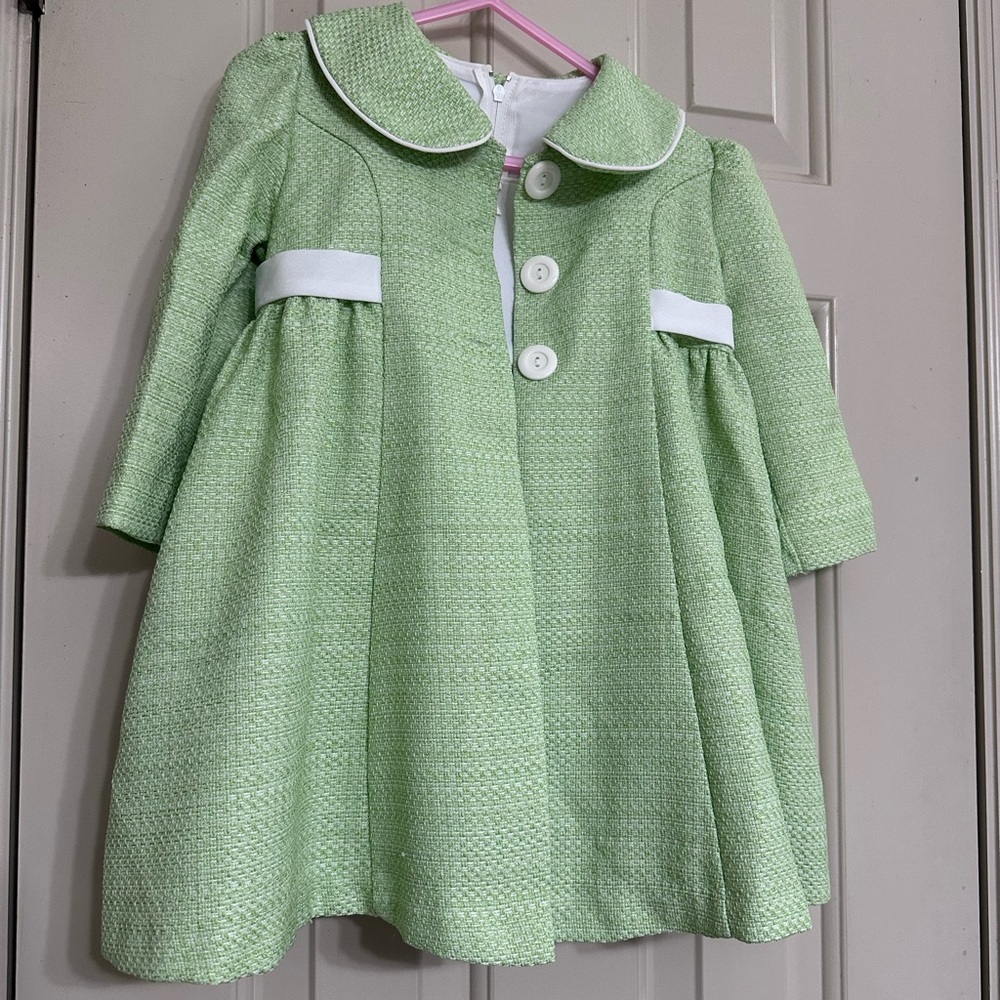 Bonnie Baby Tweed Dress with Coat